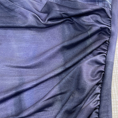 Damen figurbetontes Bandeau-Kleid mit schickem Muster Fudus