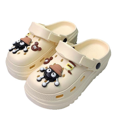 Damen Verspielte Clogs mit kreativen Tiermotiven Fudus