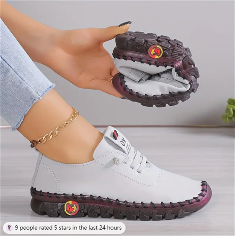 Damen Sportliche Flachschuhe mit atmungsaktiver Sohle und flexiblem Design Fudus