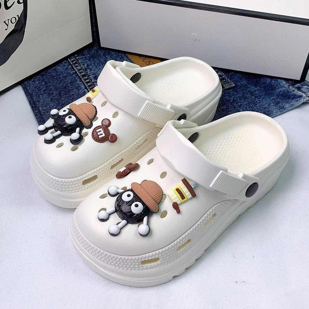 Damen Verspielte Clogs mit kreativen Tiermotiven Fudus