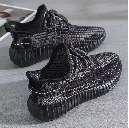 Damen atmungsaktive Sneakers mit flexiblem Mesh-Obermaterial und rutschfester Sohle Fudus