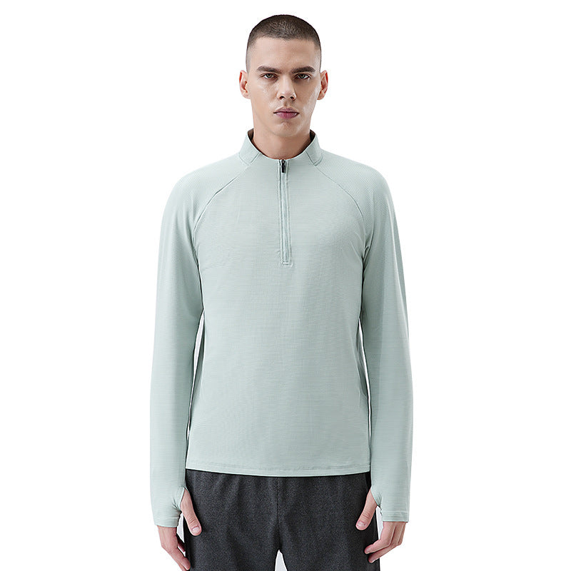 Herren Funktionsshirt mit Stehkragen Fudus