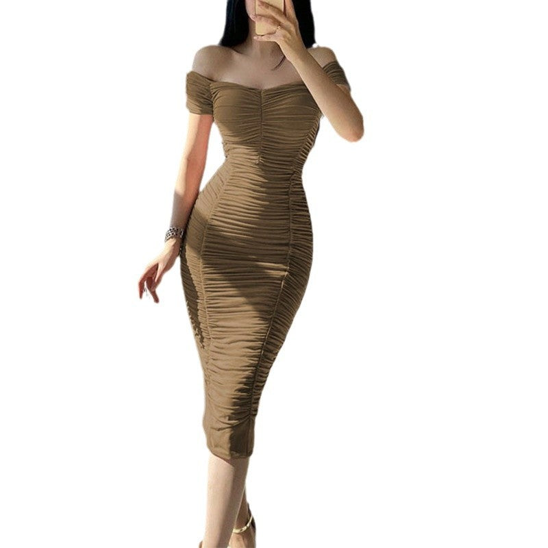 Damen Körperbetonendes Abendkleid Fudus