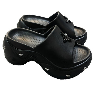 Damen Modische Clogs mit Verzierung Fudus