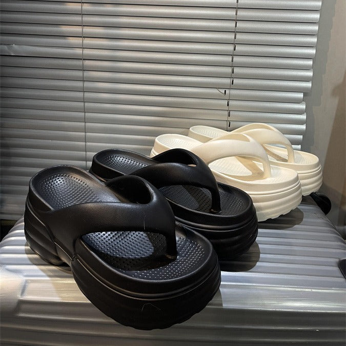 Damen Komfortable und stylische Flip-Flops mit ergonomischem Fußbett und rutschfester Sohle Fudus