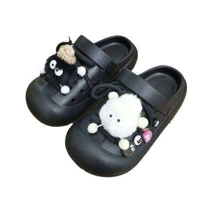 Damen Verspielte Clogs mit tierischen Applikationen Fudus