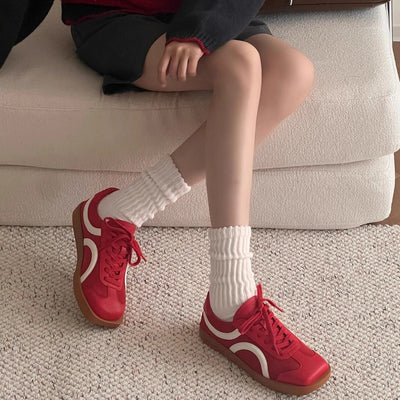 Damen Sneakers im sportlich-eleganten Design mit atmungsaktiver Obermaterial Fudus