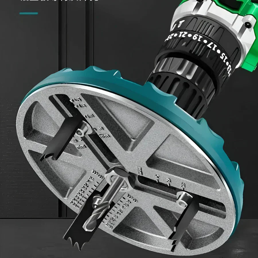 BoreMaster™ | Einstellbare Präzisionslochsäge für Bohrmaschinen