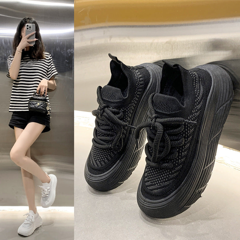 Damen Sportliche Sneakers mit hohem Komfort und atmungsaktiver Mesh-Oberfläche Fudus