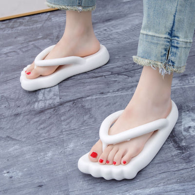 Damen Komfortable Flip-Flops mit innovativem Fußdesign Fudus