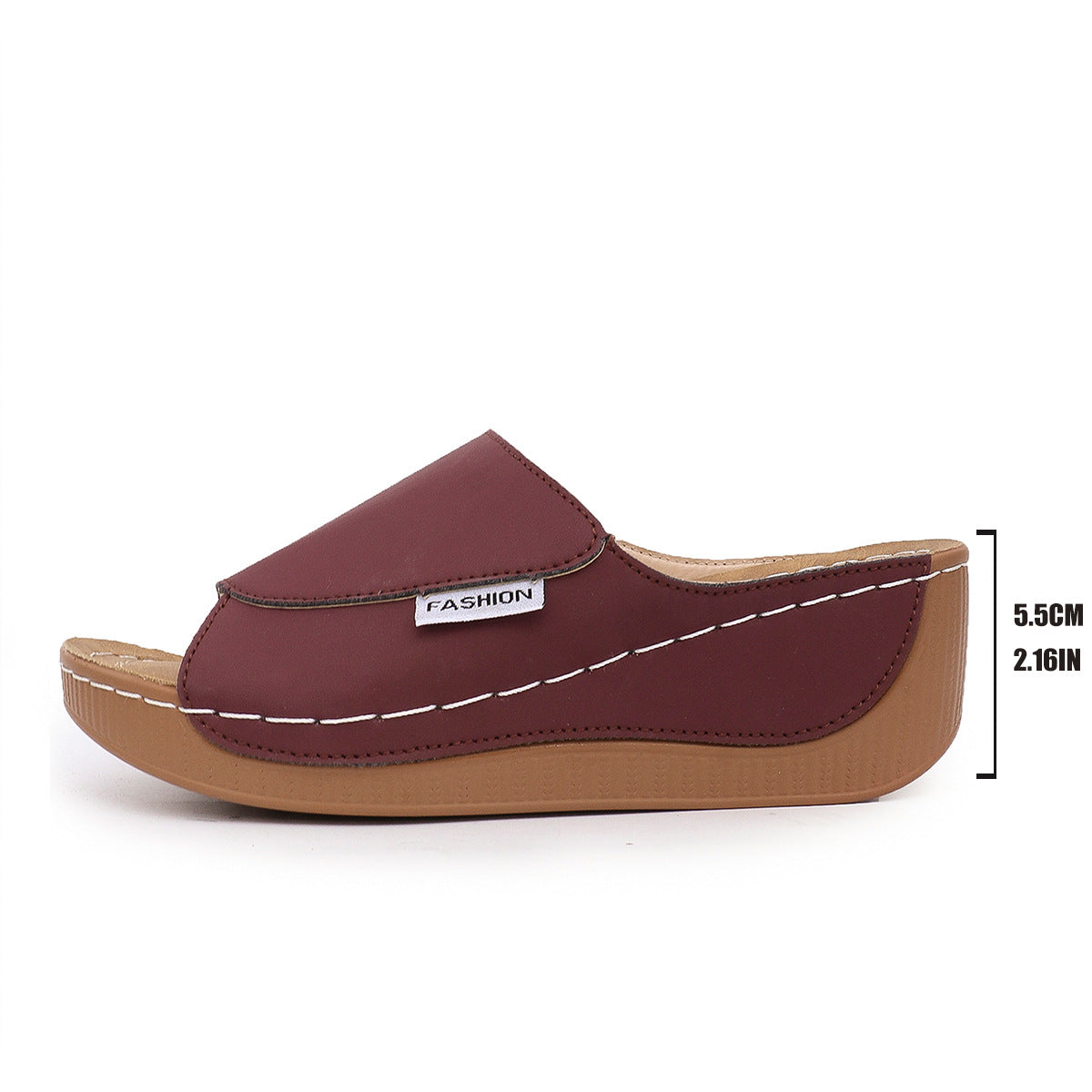 Damen Komfortable Pantoletten mit ergonomischer Fußbettung und modischem Design Fudus