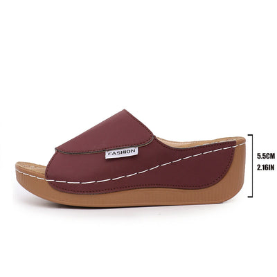 Damen Komfortable Pantoletten mit ergonomischer Fußbettung und modischem Design Fudus