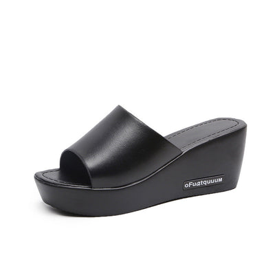 Damen Wedge-Pantoletten mit bequemem Innenfutter und trendseitigem Schnitt Fudus