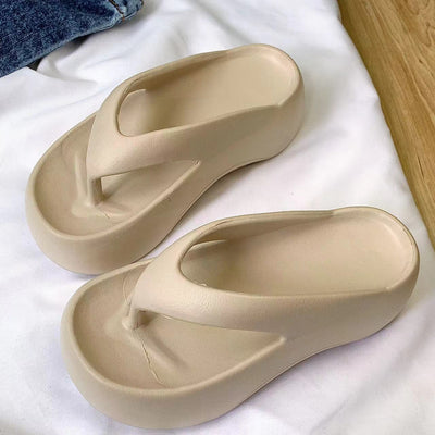 Damen Komfortable Plattform-Sandalen mit ergonomischem Fußbett Fudus