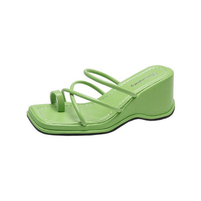 Damen Wedge-Sandalen mit eleganten Riemchen und rutschfester Sohle Fudus