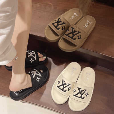 Damen modische Komfort-Pantoletten im stylischen Design Fudus