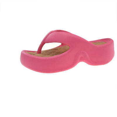 Damen Komfortable und stilvolle Wellness-Pantoletten mit gepolstertem Fußbett Fudus