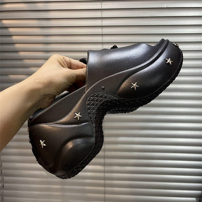 Damen Modische Clogs mit Verzierung Fudus