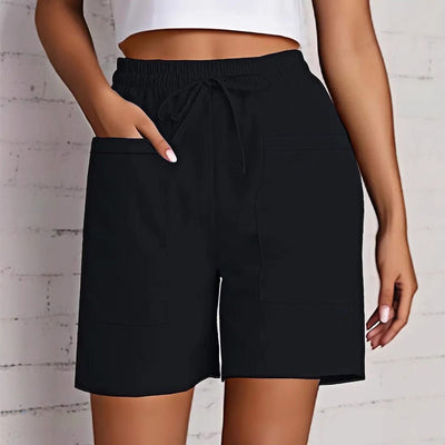 Damen Sportliche Komfort Shorts Fudus