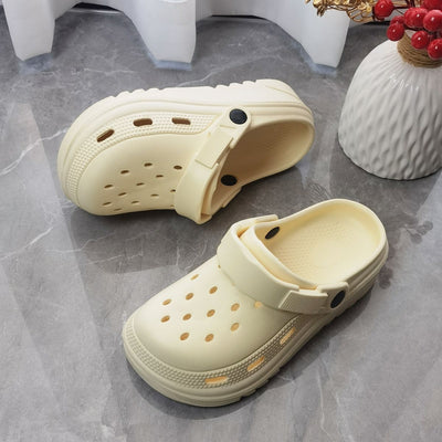 Damen Bequeme und luftige Clogs mit ergonomischem Fußbett Fudus