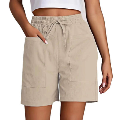 Damen Sportliche Komfort Shorts Fudus