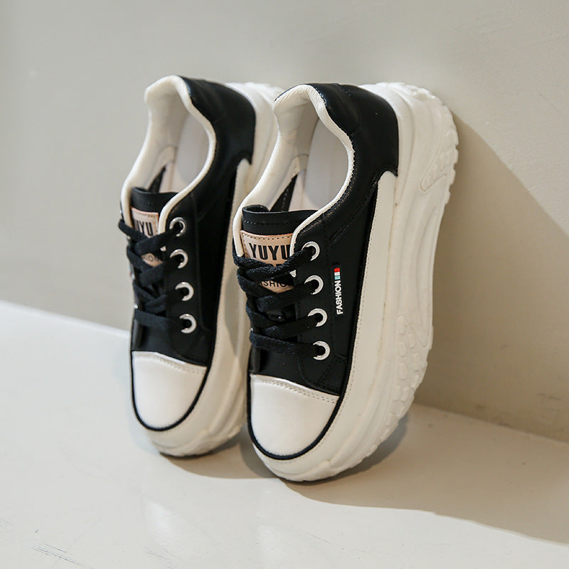 Damen Sportliche Sneakers mit modischem Plateau Fudus