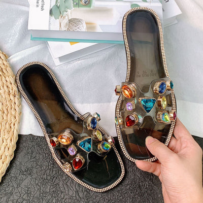 Damen Glamouröse Sandalen Fudus