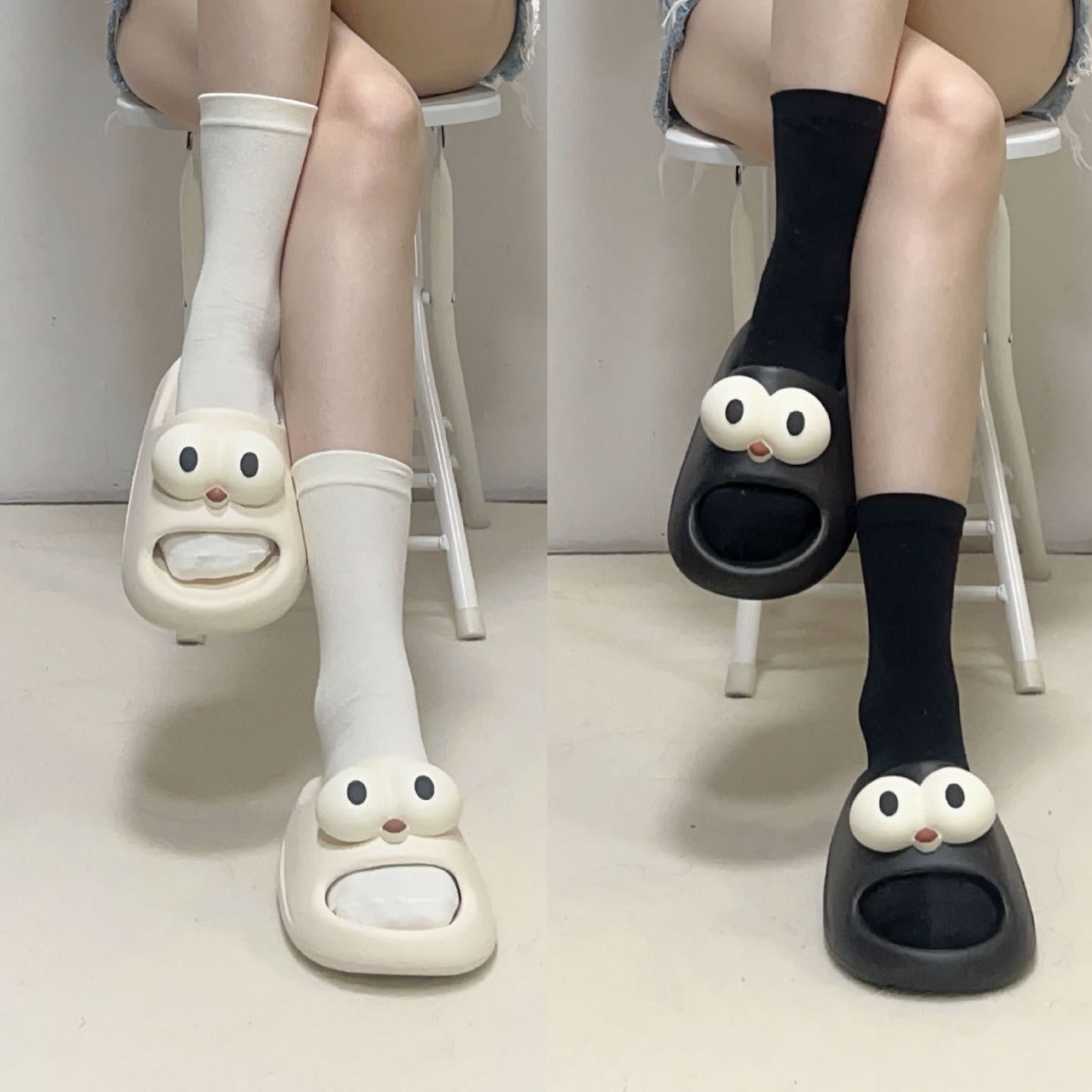 Damen Lustige Hausschuhe mit tierischem Design Fudus