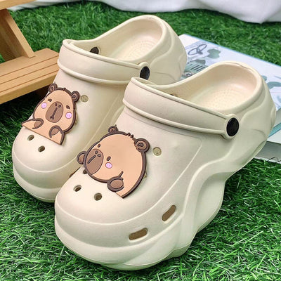 Unisex Clogs mit süßem Bären Motiv Fudus