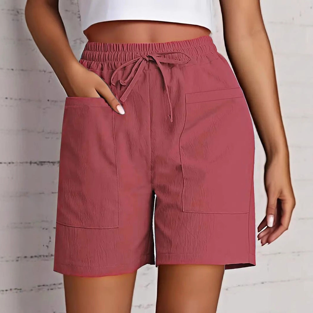 Damen Sportliche Komfort Shorts Fudus