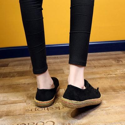 Damen Sneaker mit praktischem Elastikverschluss und komfortabler Jute-Sohle Fudus