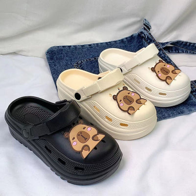 Damen Tiermotivierte Freizeitclogs Fudus