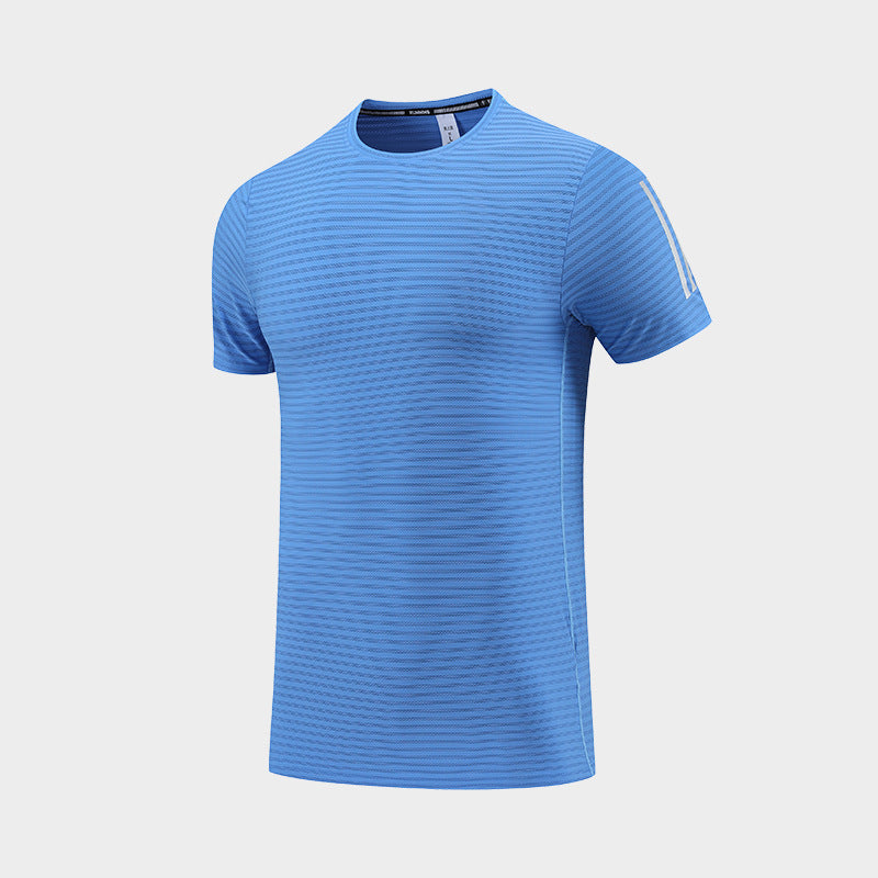 Herren Sportliches Funktionsshirt mit schweißableitender Technologie und strukturiertem Design Fudus