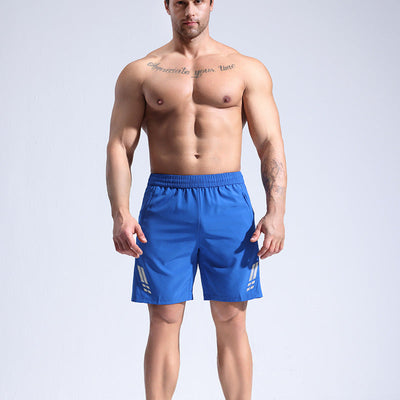 Herren Sportliche Laufshorts mit innovativer Atmungsaktivität und elastischem Bund Fudus
