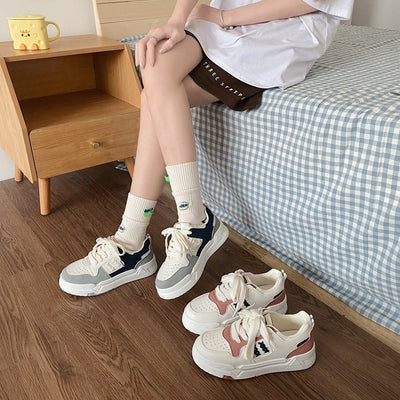 Damen Sportliche Chunky Sneakers mit atmungsaktivem Mesh-Obermaterial und stabiler Gummisohle Fudus