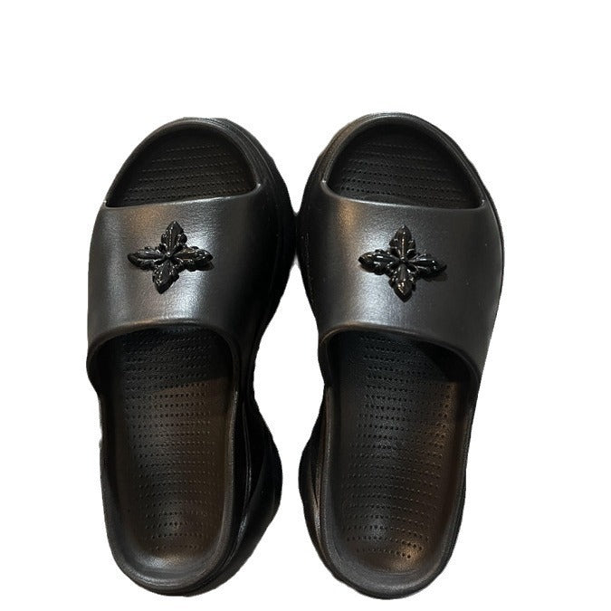 Damen Komfortable Slipper mit verspieltem Schmetterlingsdesign Fudus