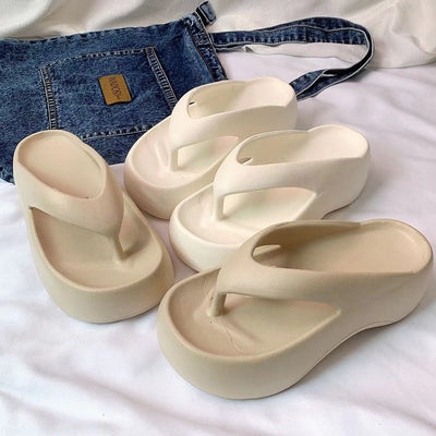 Damen Komfortable Plattform-Sandalen mit ergonomischem Fußbett Fudus