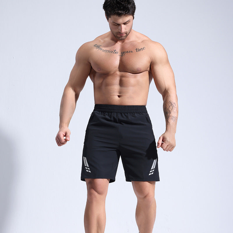 Herren Sportliche Laufshorts mit innovativer Atmungsaktivität und elastischem Bund Fudus