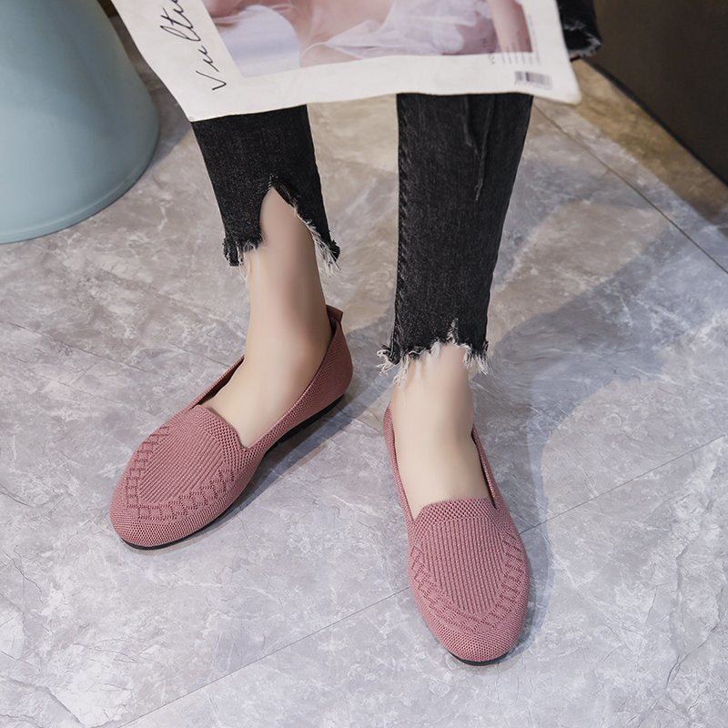 Damen elastische Slipper mit atmungsaktivem Obermaterial Fudus