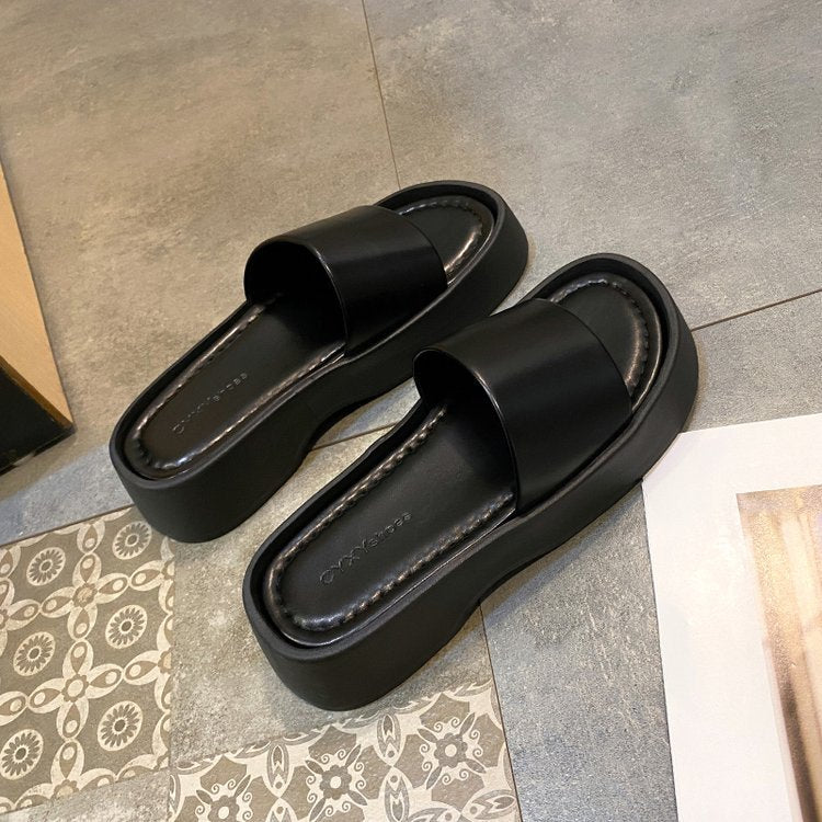 Damen Trendige Clogs mit hoher Plateausohle und modernem Design Fudus