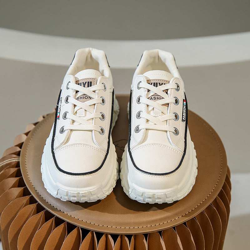 Damen Sportliche Sneakers mit modischem Plateau Fudus