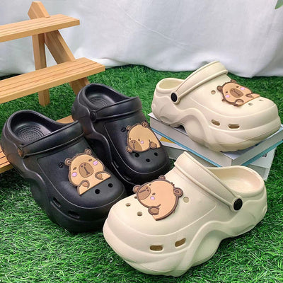 Unisex Clogs mit süßem Bären Motiv Fudus