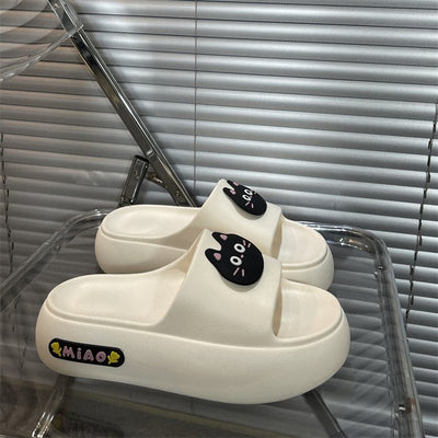 Damen Rutschfeste Hausschuhe mit tierischem Motiv und gepolstertem Fußbett Fudus