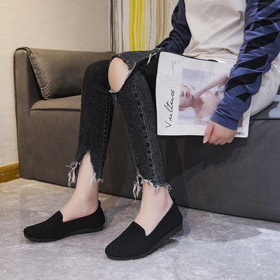 Damen elastische Slipper mit atmungsaktivem Obermaterial Fudus