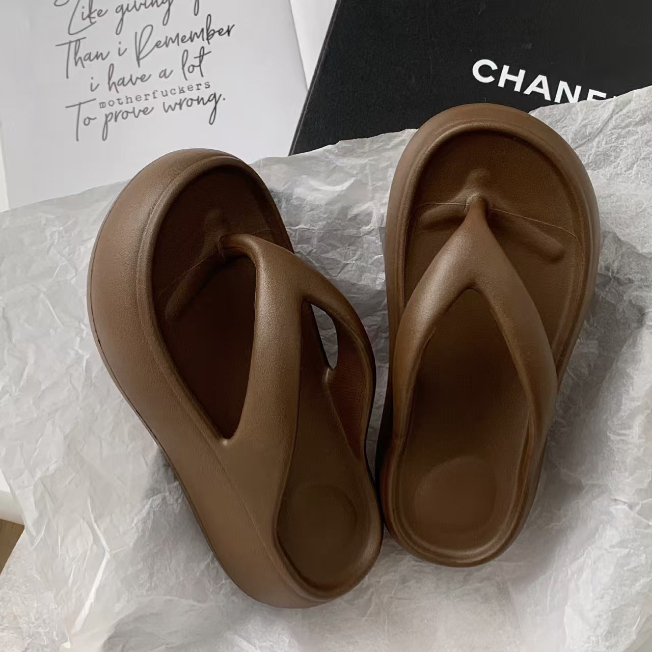 Damen Bequeme und stylische Flip-Flops Fudus