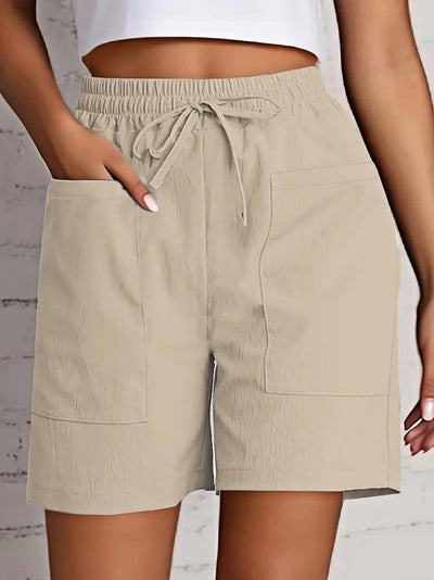 Damen Sportliche Komfort Shorts Fudus