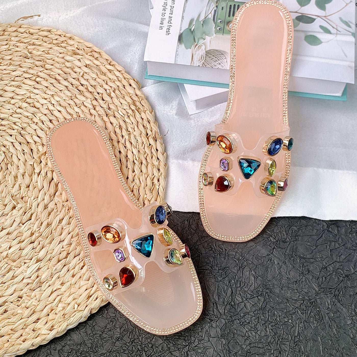 Damen Glamouröse Sandalen Fudus