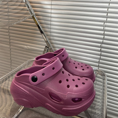 Damen Bequeme Clogs mit atmungsaktiven Öffnungen Fudus