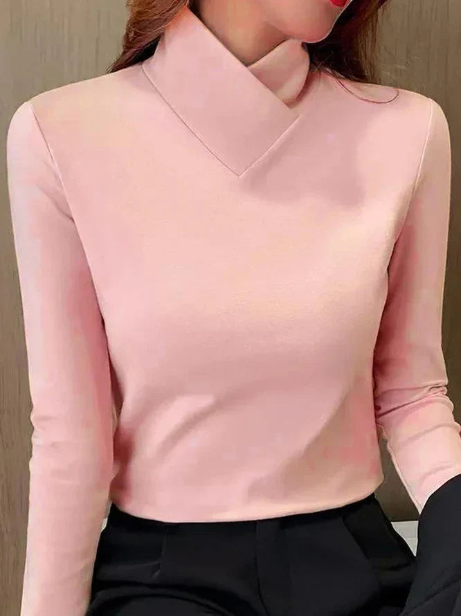 Stella | Eleganter Rollkragenpullover mit hohem Halsausschnitt