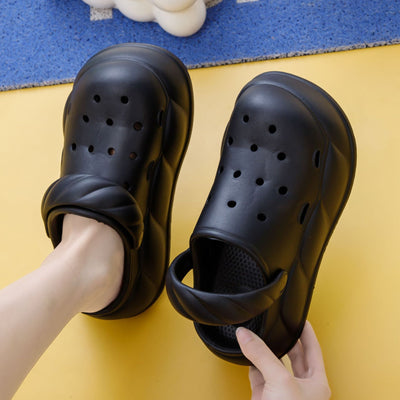 Damen Komfortable und atmungsaktive Clogs mit rutschfester Sohle Fudus